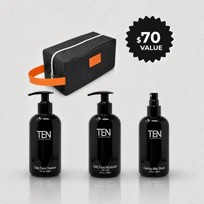 Men's Groomed Gift Set + Toiletry Bag